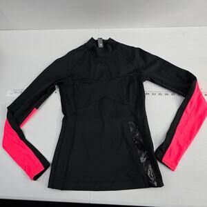 Adidas Stella McCartney Women’s Long Sleeve Training Top Black Pink Size S 6572